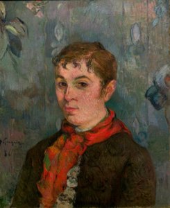 Die Tochter des Patrons von Paul Gauguin