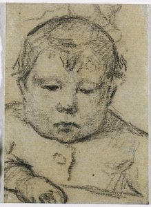 Emil Gauguin als Kind, rechte Hand nach vorne von Paul Gauguin