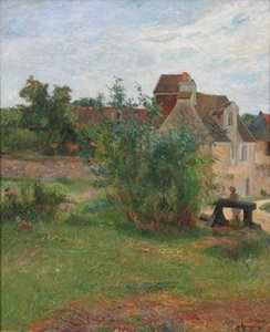 Der Bauernhof von Busagny in Osny von Paul Gauguin