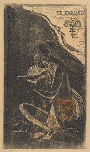 Hier machen wir Liebe Te Faruru, aus Duft Noa Noa, 1893-94 von Paul Gauguin
