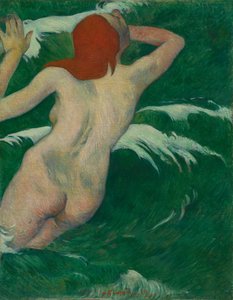 In den Wellen (Dans les Vagues) von Paul Gauguin