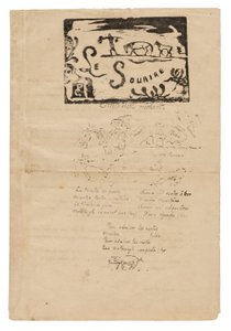 Le sourire: Bösartige Zeitschrift, Feb. 1900 von Paul Gauguin