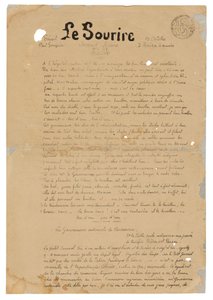 Le sourire: Ernsthafte Zeitschrift, 13. Oktober 1899 von Paul Gauguin