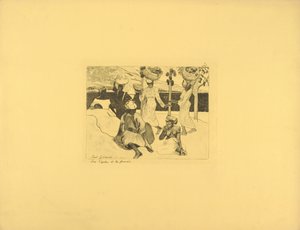 Heuschrecken und Ameisen - Souvenir von Martinique von Paul Gauguin