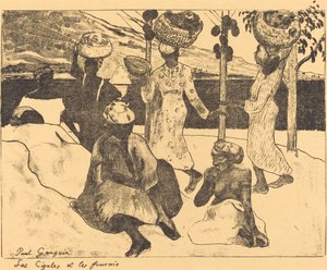 Heuschrecken und Ameisen: Eine Erinnerung an Martinique von Paul Gauguin