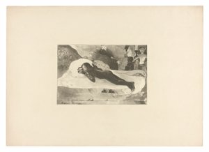 Manao tupapau (Sie denkt an den Geist oder Der Geist denkt an sie), aus L