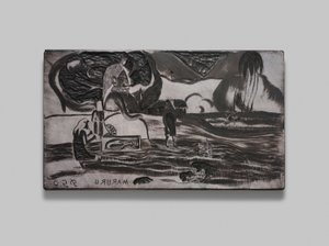 Maruru (Dankopfer), aus der Suite Noa Noa von Paul Gauguin