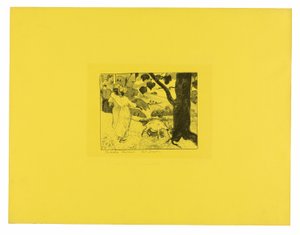 Pastorales Martinique, aus der Volpini-Suite von Paul Gauguin