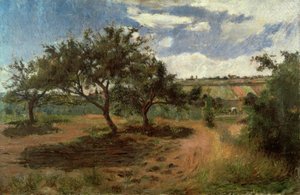 Blühende Apfelbäume (III) von Paul Gauguin