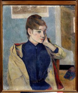 Porträt von Madeleine Bernard Gemälde von Paul Gauguin (1848-1903) 1888 Grenoble, Museum der Schönen Künste von Paul Gauguin