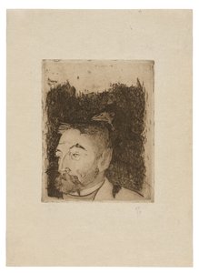Porträt von Stéphane Mallarmé von Paul Gauguin