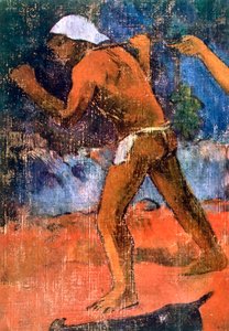 Szene aus dem tahitianischen Leben (Detail), 1896