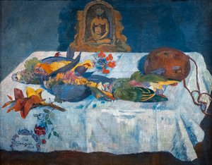 Stillleben mit Papageien von Paul Gauguin