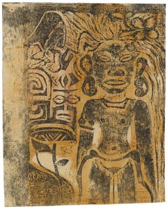 Tahitische Göttin Hina, 1894-95