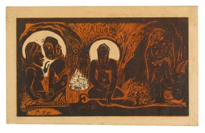 Te atua (Der Gott), aus der Noa Noa Suite