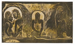 Te atua (Der Gott) aus der Noa Noa Suite