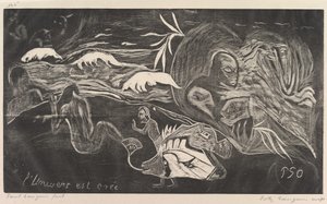 Das Universum wird erschaffen, aus Fragrance Noa Noa, 1893-94