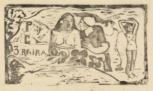 Titelseite für "Le Sourire" von Paul Gauguin