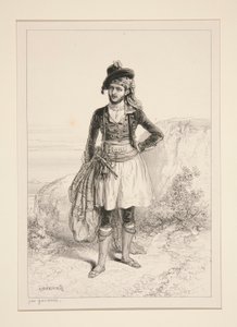 (Spanischer Schmuggler) von Paul Gavarni