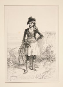 (Spanischer Schmuggler) von Paul Gavarni