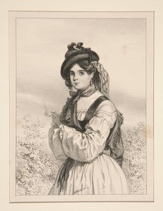 Spanierin von Paul Gavarni