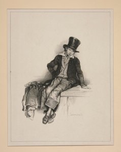 Studie von Paul Gavarni