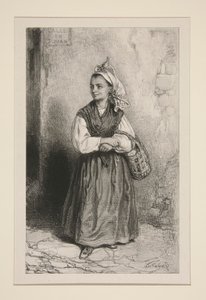 Rue de Saint-Jean von Paul Gavarni