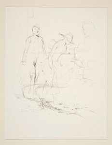 (Am Strand) von Paul Gavarni