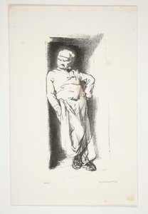 (UN CUISINIER.) von Paul Gavarni