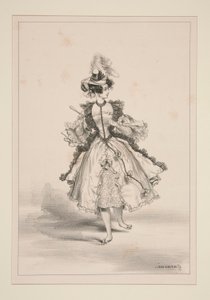 ANDALOUSE von Paul Gavarni