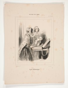 Agent Diplomatique von Paul Gavarni