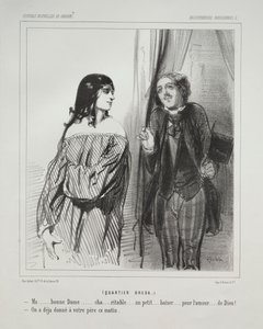 Baliverneries Parisiennes von Paul Gavarni