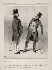 Baliverneries Parisiennes von Paul Gavarni