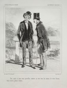 Baliverneries Parisiennes von Paul Gavarni