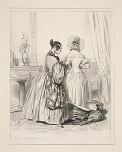 Schneiderin von Paul Gavarni