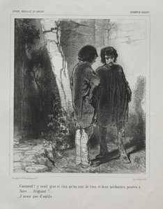 Chemin de Toulon von Paul Gavarni