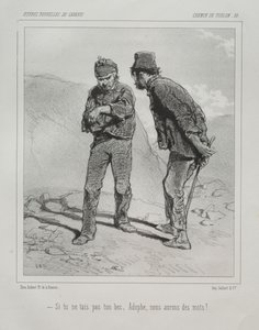 Chemin de Toulon von Paul Gavarni