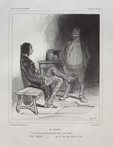 Chemin de Toulon von Paul Gavarni