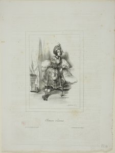 Schottisches Kostüm von Paul Gavarni