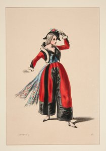 DEBARDEUR. Hut aus Satin.