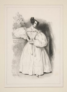 Eugenie Sauvage von Paul Gavarni