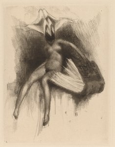 Ex Libris C. Patel von Paul Gavarni