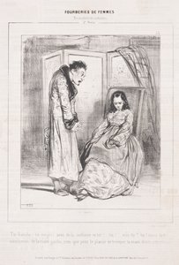 Fourberies de Femmes: En matière de sentiment, 1842 von Paul Gavarni