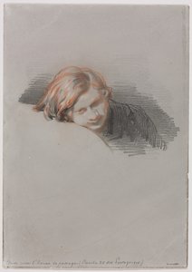 Kopf eines jungen Mannes (Studie für L