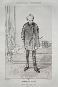 Börsenhändler von Paul Gavarni