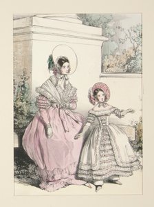 Juli 1838. Kleid aus Surat-Musselin von Paul Gavarni