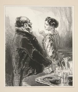 Ich habe die Nächstenliebe, Herr Marquis; haben Sie den Glauben. von Paul Gavarni