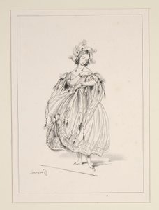 Die Fee des Salons von Paul Gavarni