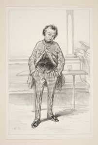 LE COMEDIEN komisch und gerne melancholisch. von Paul Gavarni