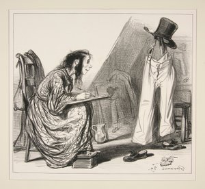 Die Malerei von Paul Gavarni